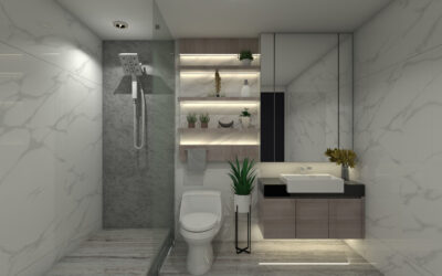 Glass Shower Enclosures for Sloped-Ceiling Bathrooms