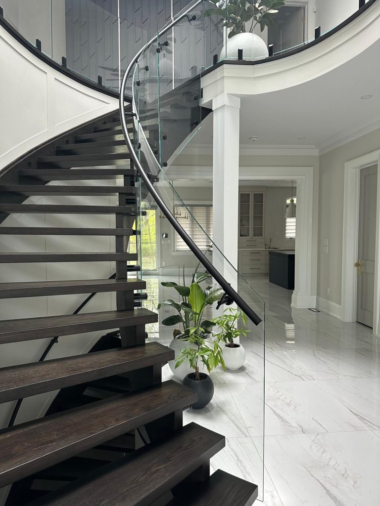 Bonafide Glass Curved Railings eleven