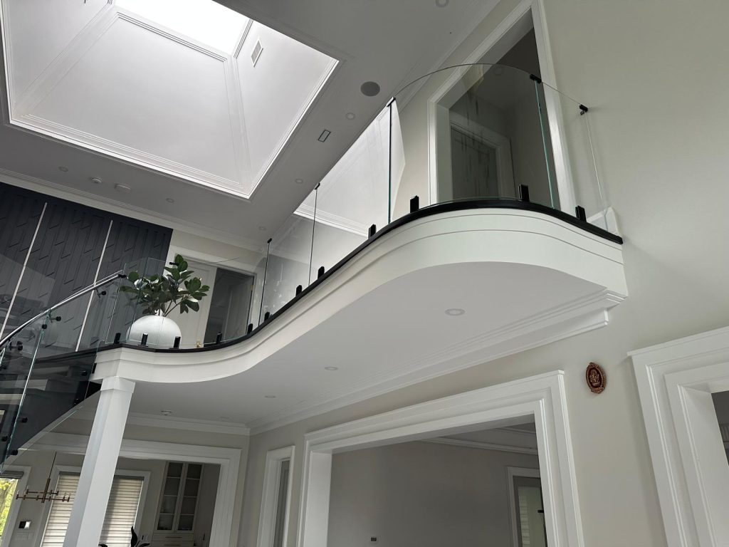 Bonafide Glass Curved Railings ten
