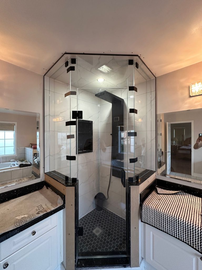 Bonafide glass shower door