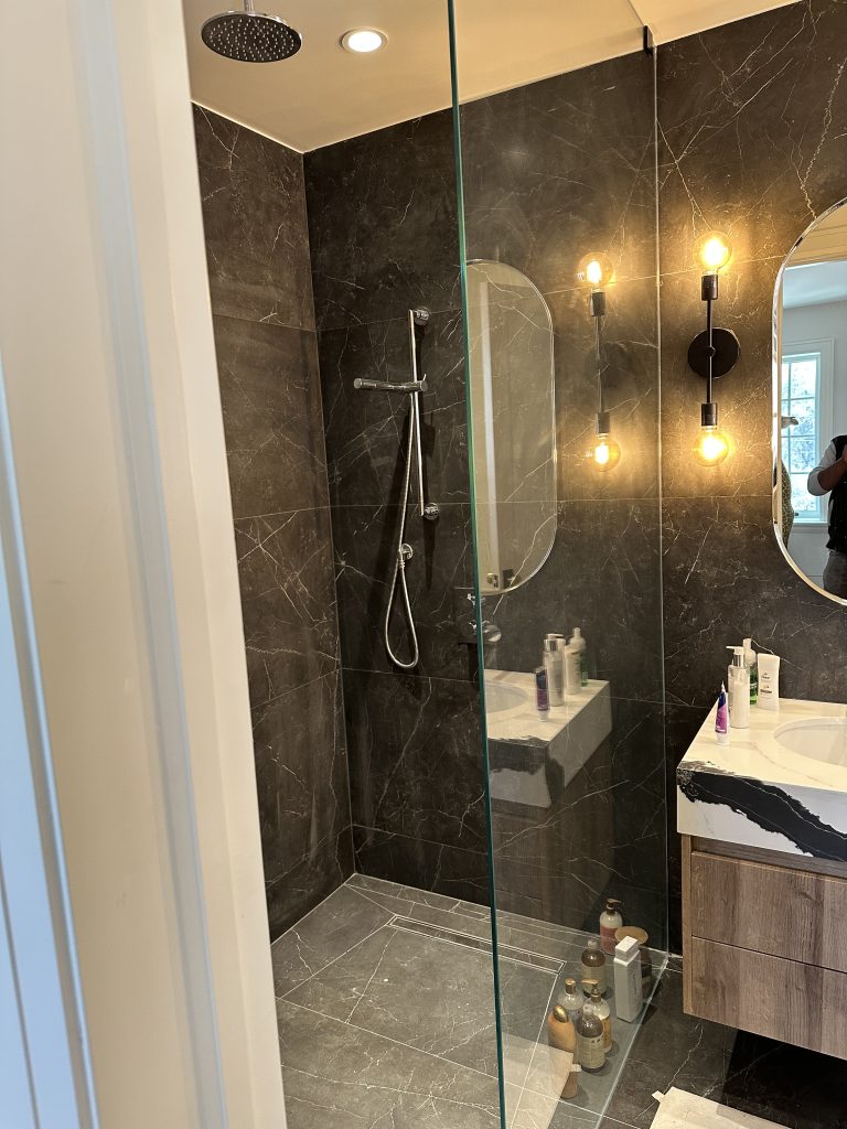GLASS SHOWER PANEL