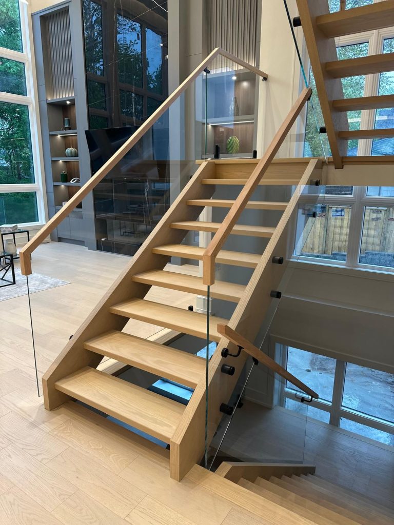 Glass Railing stairs seven
