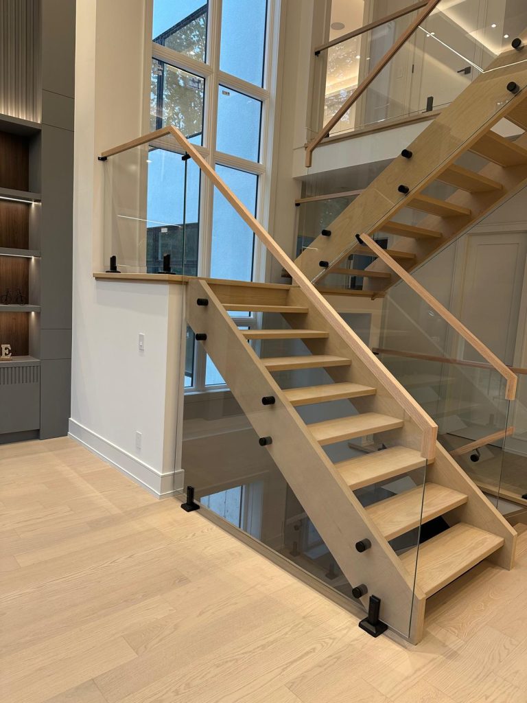 Glass Railing stairs three
