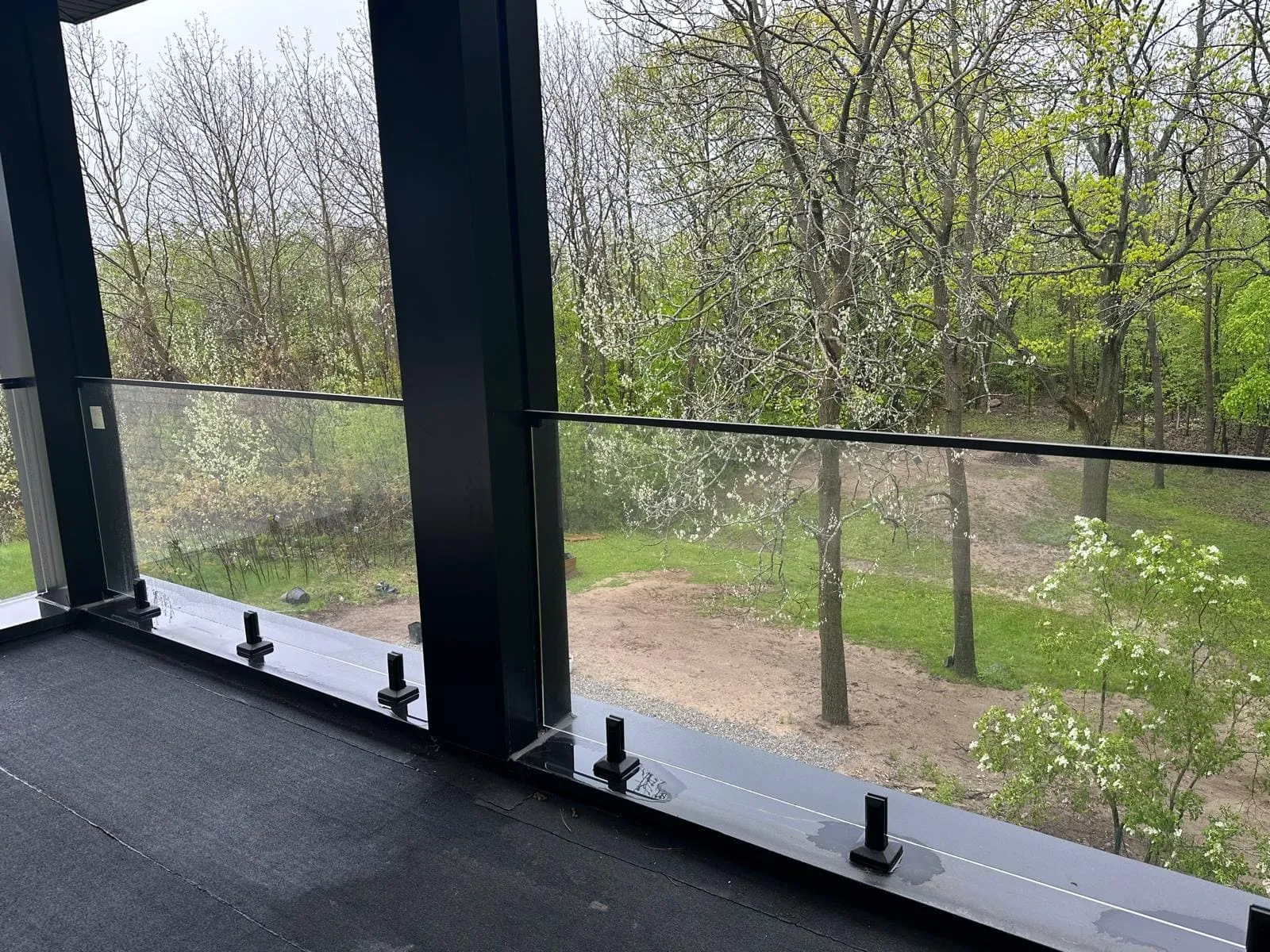 glass railings