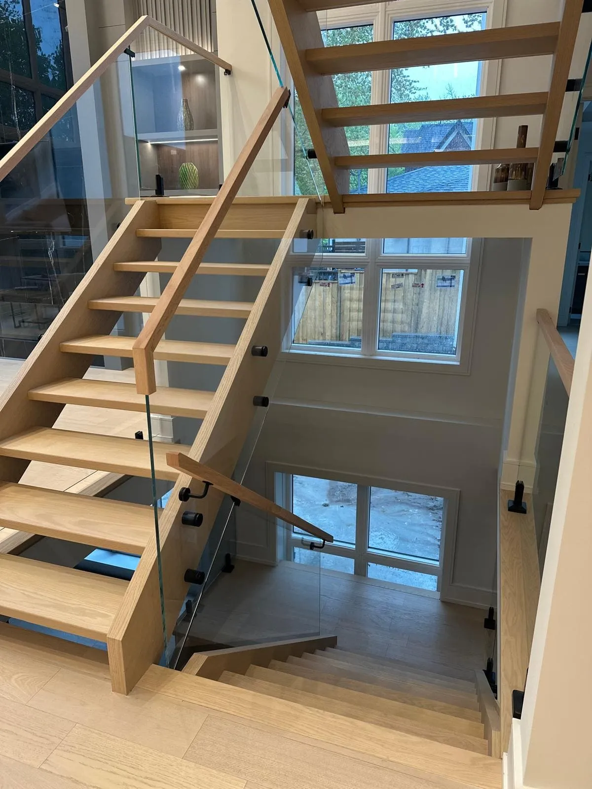 glass railings